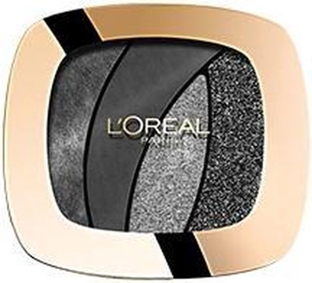 L'Oréal Color Riche Quad Oogschaduw - S13 Magnetic Black 4 L'Oréal Color Riche Quad Oogschaduw - S13 Magnetic Black - Afbeelding 2