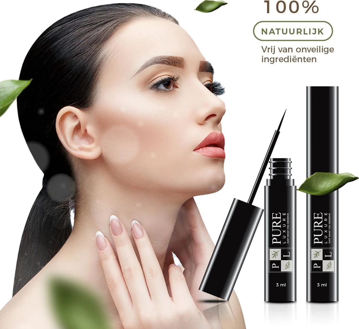 Wimperserum 3ml - Wenkbrauwserum - Langere, Sterkere En Volle Wimpers - 100% Natuurlijk - Wenkbrauw Serum - Eyelash Serum 7 Wimperserum 3ml - Wenkbrauwserum - Langere, Sterkere En Volle Wimpers - 100% Natuurlijk - Wenkbrauw Serum - Eyelash Serum - Afbeelding 5
