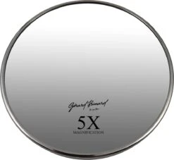 Gérard Brinard Make-up Zuignap Spiegel Zilver Ø16cm 5x Vergroting