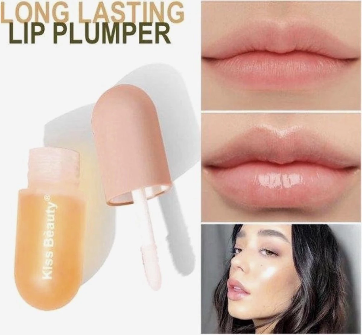 Natuurlijke Lip Plumper| Gember Extract & Vitamine E - Vollere Lippen - Lip Care - Lip Filler - Full Lips - Volume Van Je Lippen- Herstellende Lippen- Lipgloss Intense- Lip Maximizer - Mint Extract & Vitamine E- Selfcare - Extreme Lipgloss 4 Natuurlijke Lip Plumper| Gember Extract & Vitamine E - Vollere Lippen - Lip Care - Lip Filler - Full Lips - Volume Van Je Lippen- Herstellende Lippen- Lipgloss Intense- Lip Maximizer - Mint Extract & Vitamine E- Selfcare - Extreme Lipgloss - Afbeelding 2
