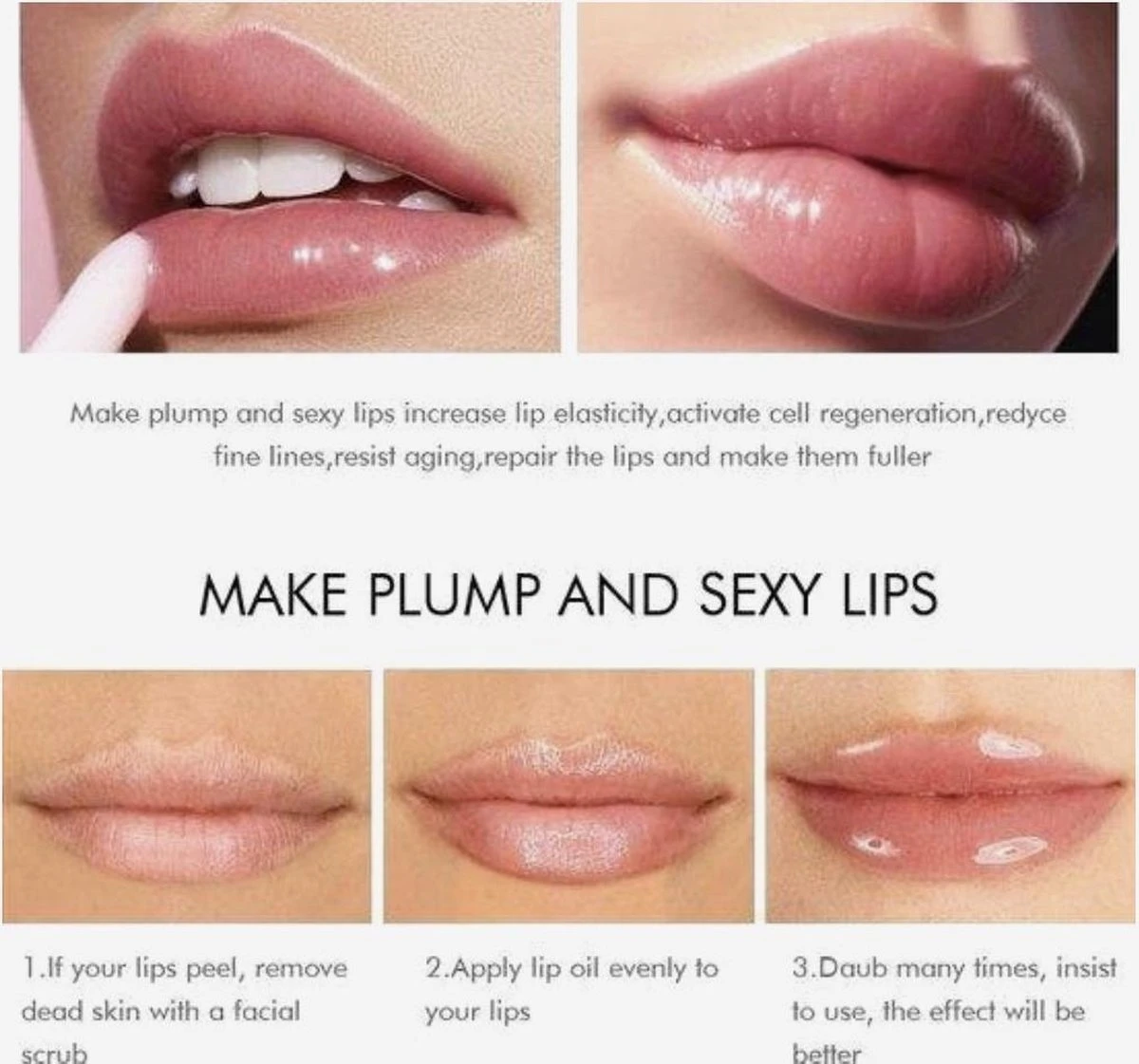 Natuurlijke Lip Plumper| Gember Extract & Vitamine E - Vollere Lippen - Lip Care - Lip Filler - Full Lips - Volume Van Je Lippen- Herstellende Lippen- Lipgloss Intense- Lip Maximizer - Mint Extract & Vitamine E- Selfcare - Extreme Lipgloss 5 Natuurlijke Lip Plumper| Gember Extract & Vitamine E - Vollere Lippen - Lip Care - Lip Filler - Full Lips - Volume Van Je Lippen- Herstellende Lippen- Lipgloss Intense- Lip Maximizer - Mint Extract & Vitamine E- Selfcare - Extreme Lipgloss - Afbeelding 3