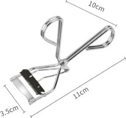 INTER-ESQUE® Wimperkruller - Eyelash Curler + 3x Gratis Extra Siliconen Pad & 3x Extra Kam - Zilver -Cosmetica Winkel 1200x1123 2