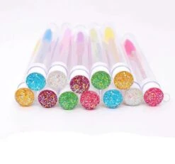 Wimperborstel In Buis - 8 Stuks - 2 In 1 Wimper-mascara Borstel In Herbruikbare Transparante Buis - Houder Voor Wimper Of Mascara Borstel - Lash Brush In Tube -Cosmetica Winkel 1200x1124 2