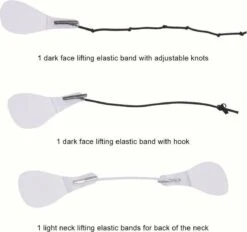 Facelift Tape - Face Tape - Gezicht Tape - Face Tape Lift - Beauty Tape - Facelift Tape Met Elastiek - 40 Stickers + 3 Verschillende Touwtjes -Cosmetica Winkel 1200x1125 15