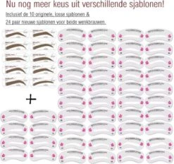 Merkloos Wenkbrauw Stempel – Brow Stamp – Stempelset – Make Up – Bruin – Incl. 34 Sjablonen – Incl. Wenkbrauw Borstel – Waterproof - Herbruikbaar - Cadeau Voor Haar 13 Merkloos Wenkbrauw Stempel – Brow Stamp – Stempelset – Make Up – Bruin – Incl. 34 Sjablonen – Incl. Wenkbrauw Borstel – Waterproof - Herbruikbaar - Cadeau Voor Haar -Cosmetica Winkel 1200x1128 4