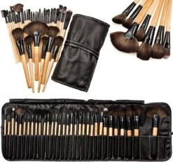 32-delige Make Up Set - Kwasten Set - Make Up Etui - Zwarte Professionele Make Up Set -Cosmetica Winkel 1200x1129 3
