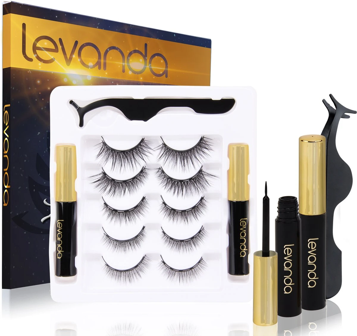 Nep Wimpers Met Magnetische Eyeliner Zwart - Wimperextensions Magnetic Lashes - Valse Wimpers Magneet Potlood En Applicator 3 Nep Wimpers Met Magnetische Eyeliner Zwart - Wimperextensions Magnetic Lashes - Valse Wimpers Magneet Potlood En Applicator