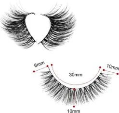 Merkloos 10 Paar - 3D Valse Wimpers - Fake Lashes - Natuurlijke Uitziend Kunstwimpers - Voor Make-Up Eyelashes 7 Merkloos 10 Paar - 3D Valse Wimpers - Fake Lashes - Natuurlijke Uitziend Kunstwimpers - Voor Make-Up Eyelashes -Cosmetica Winkel 1200x1132