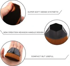 Garpex® Blush Foundation Brush - Make Up Borstel - Powder Brush - Make-up Kwast - Magic Face Brush - Concealer -Cosmetica Winkel 1200x1137 4