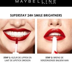 Maybelline SuperStay 24H Smile Brighters Lippenstift - 850 Frosted Mauve - Roze - Langhoudend 23 Maybelline SuperStay 24H Smile Brighters Lippenstift - 850 Frosted Mauve - Roze - Langhoudend -Cosmetica Winkel 1200x1150 1