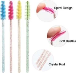 Wegwerp Wimper En Wenkbrauw Borsteltjes - Mascara Borsteltjes - Roze Glitter - 50 Stuks 8 Wegwerp Wimper En Wenkbrauw Borsteltjes - Mascara Borsteltjes - Roze Glitter - 50 Stuks -Cosmetica Winkel 1200x1155 10