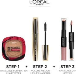 L’Oréal Paris Infaillible 24h Fresh Wear Powder Foundation - 220 Sand 27 L’Oréal Paris Infaillible 24h Fresh Wear Powder Foundation - 220 Sand -Cosmetica Winkel 1200x1155 4