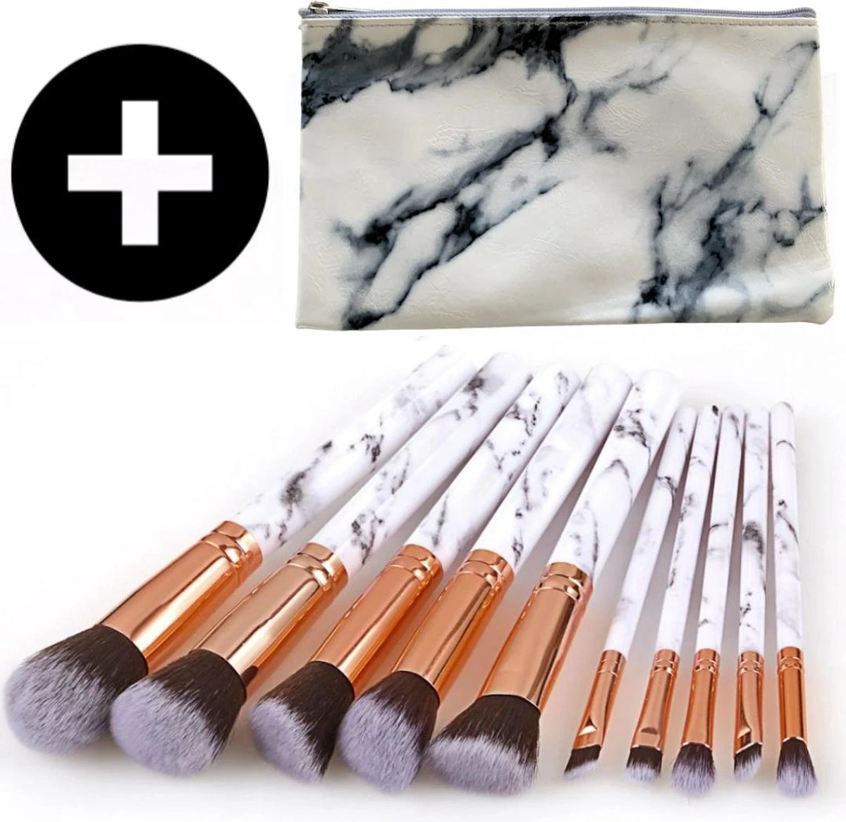 Luxe Make Up Kwasten Set - Make Up Brush - Oogschaduw – Beauty - Foundation Kwast - Poederkwast - Brush - Make Up - Cosmetica - Kwasten Set – Make Up Etui - Make Up Penselen Set – Make Up Set 3 Luxe Make Up Kwasten Set - Make Up Brush - Oogschaduw – Beauty - Foundation Kwast - Poederkwast - Brush - Make Up - Cosmetica - Kwasten Set – Make Up Etui - Make Up Penselen Set – Make Up Set
