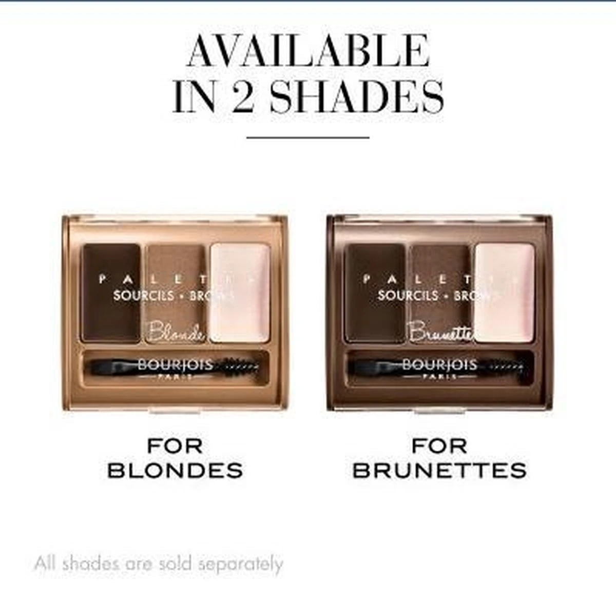 Bourjois Brow Palette Wenkbrauwmake-up - 2 Brunette 6 Bourjois Brow Palette Wenkbrauwmake-up - 2 Brunette - Afbeelding 4