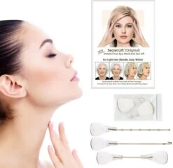 Face Lift Tape - Licht Haar - Facelift Zonder Chirurgie - Instant Eyes, Face And Neck Lift - Blond/wit/licht Haar - 40 Stuks - Transparent 15 Face Lift Tape - Licht Haar - Facelift Zonder Chirurgie - Instant Eyes, Face And Neck Lift - Blond/wit/licht Haar - 40 Stuks - Transparent -Cosmetica Winkel 1200x1170 40