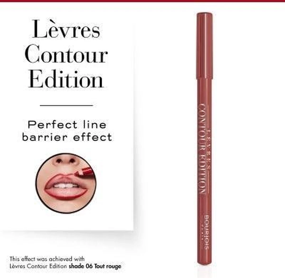 Bourjois - Levres Contour Edition Lip Liner Contour Lip Pencil 1,14 G 11 Funky Brown - 4 Bourjois - Levres Contour Edition Lip Liner Contour Lip Pencil 1,14 G 11 Funky Brown - - Afbeelding 2
