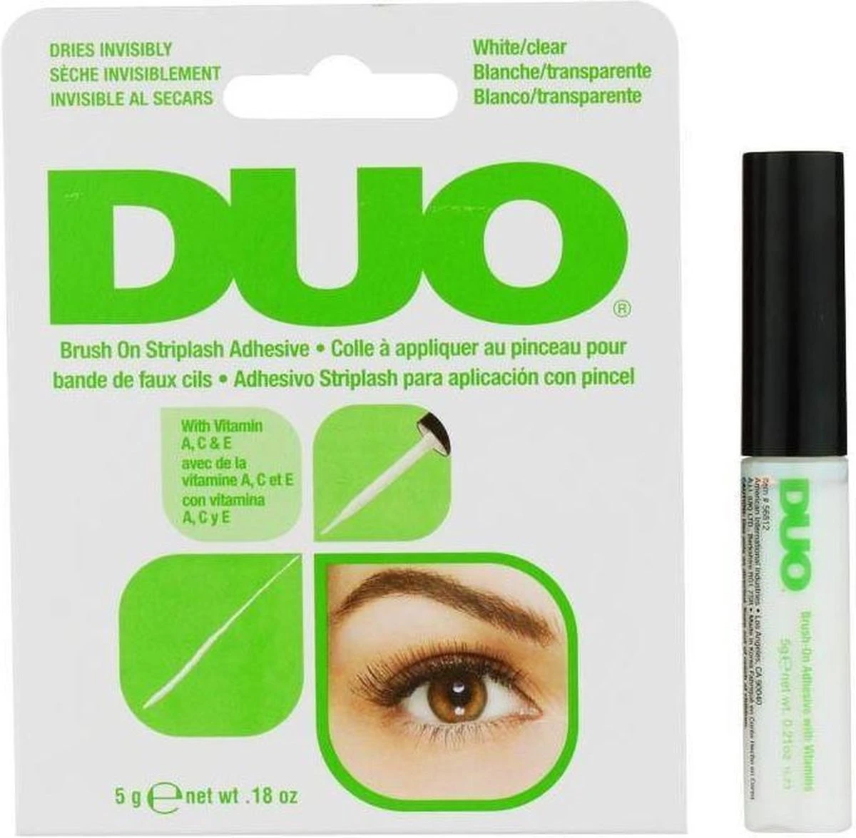 DUO Brush-on Adhesive - Wimperlijm - Clear 7 DUO Brush-on Adhesive - Wimperlijm - Clear - Afbeelding 5