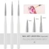 Merkloos Nail Art 3 Witte Penselen - Kwast - Eyelinerkwast - Liner - Brush - Fineliner - Totaal 3 Kwasten 2 Merkloos Nail Art 3 Witte Penselen - Kwast - Eyelinerkwast - Liner - Brush - Fineliner - Totaal 3 Kwasten -Cosmetica Winkel 1200x1175 8