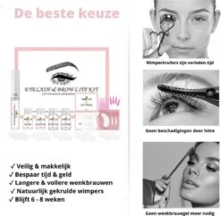 Merkloos Wimper & Wenkbrauw Lifting Set - Wimperlift - Wenkbrauwlift - Lashlift - Browlift - Proffesional Wimperlifting - Lash Lift - Wimperkit - Wenkbrauwkit - Permanent Gekrulde Wimpers - Lashes And Brows - Lash & Brow Kit 16 Merkloos Wimper & Wenkbrauw Lifting Set - Wimperlift - Wenkbrauwlift - Lashlift - Browlift - Proffesional Wimperlifting - Lash Lift - Wimperkit - Wenkbrauwkit - Permanent Gekrulde Wimpers - Lashes And Brows - Lash & Brow Kit -Cosmetica Winkel 1200x1177