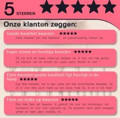 BeauRose Make Up Kwasten Set - Make Up Brush - Oogschaduw - Foundation Kwast - Poeder Kwast - Brush - Make Up - Cosmetica - Kwasten Set – Make Up Tasje - 12 Stuks 21 BeauRose Make Up Kwasten Set - Make Up Brush - Oogschaduw - Foundation Kwast - Poeder Kwast - Brush - Make Up - Cosmetica - Kwasten Set – Make Up Tasje - 12 Stuks -Cosmetica Winkel 1200x1179 9