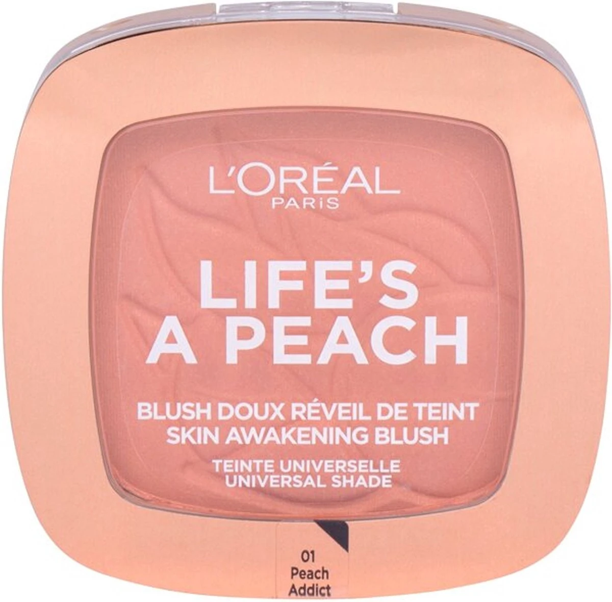 L’Oréal Paris Make-Up Designer Wake Up & Glow Blush - 01 Life's A Peach - Blush 10 L’Oréal Paris Make-Up Designer Wake Up & Glow Blush - 01 Life's A Peach - Blush - Afbeelding 8