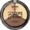 NYX Professional Makeup 3 Steps To Sculpt Face Sculpting Palette - Light 3STS02 - Highlighter En Contouring Make-up - 15 Gr 1 NYX Professional Makeup 3 Steps To Sculpt Face Sculpting Palette - Light 3STS02 - Highlighter En Contouring Make-up - 15 Gr -Cosmetica Winkel 1200x1181 5