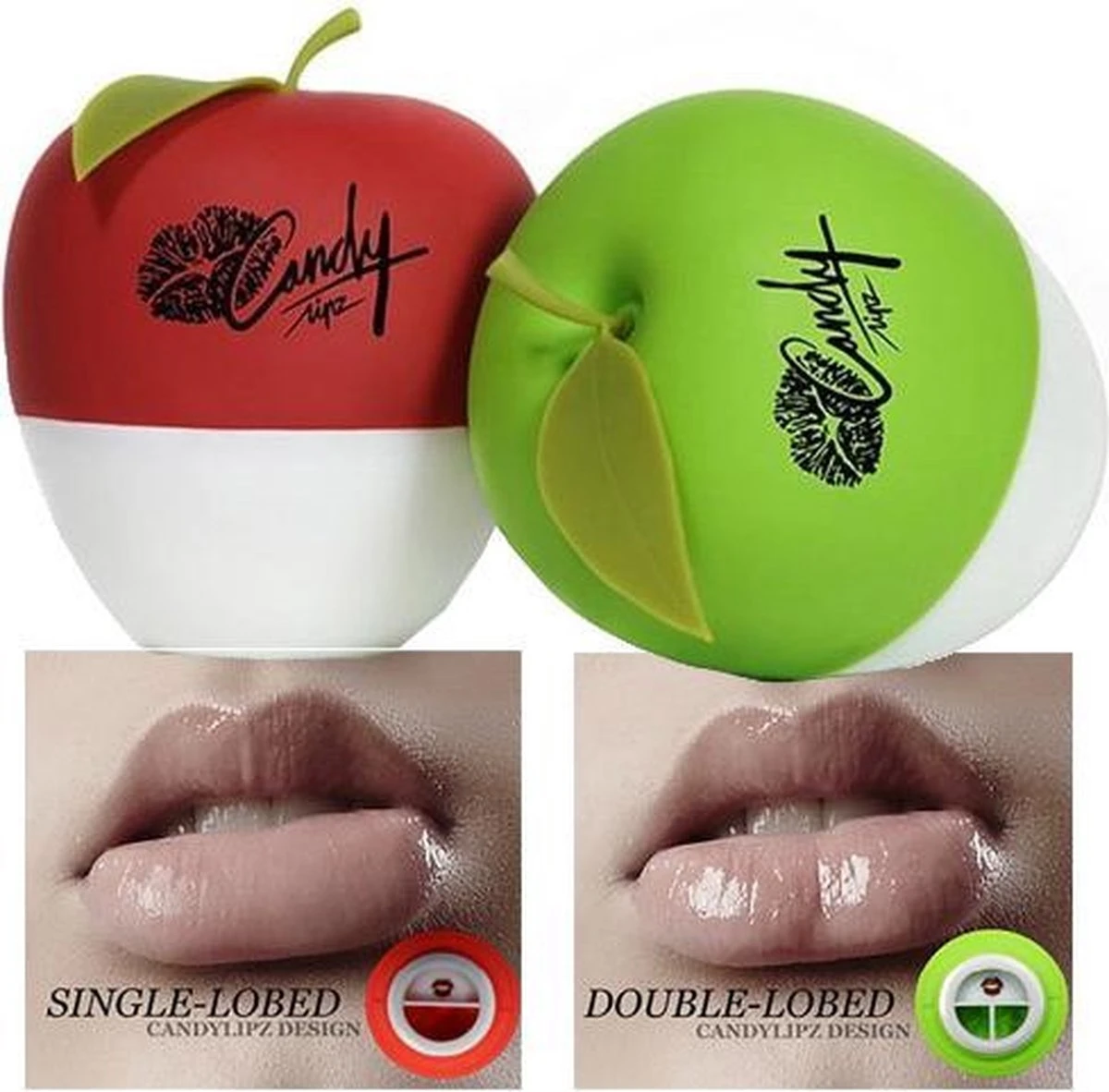 CandyLipz Lip Plumper Groen - Double Lobed - Volle Lippen Zonder Fillers - Candy Lipz 4 CandyLipz Lip Plumper Groen - Double Lobed - Volle Lippen Zonder Fillers - Candy Lipz - Afbeelding 2