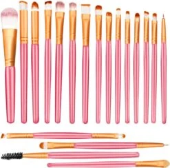 Merkloos Makeup Kwastenset - Makeup Set - 20delig - Roze - Goud - Able & Borret 7 Merkloos Makeup Kwastenset - Makeup Set - 20delig - Roze - Goud - Able & Borret -Cosmetica Winkel 1200x1183 10