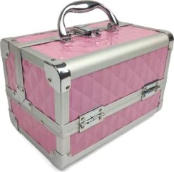 Make Up Koffer Meisjes En Dames Roze - Make Up Organizer Met Spiegel - Cosmetica Koffer - Beautycase Koffer -Cosmetica Winkel 1200x1183 11