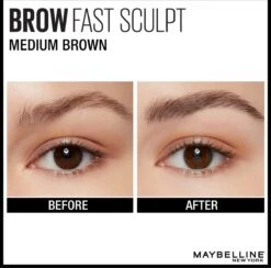 Maybelline Brow Fast Sculpt - 04 Medium Brown - Wenkbrauwgel 13 Maybelline Brow Fast Sculpt - 04 Medium Brown - Wenkbrauwgel -Cosmetica Winkel 1200x1185 3