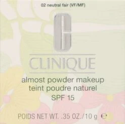 Make-Up Poedervorm Almost Powder Clinique Spf 15 32 Make-Up Poedervorm Almost Powder Clinique Spf 15 -Cosmetica Winkel 1200x1187 3