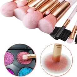 Makeup Kwasten - Makeup Set - Makeup Geschenksets - 16delig - Roze - Able & Borret 9 Makeup Kwasten - Makeup Set - Makeup Geschenksets - 16delig - Roze - Able & Borret -Cosmetica Winkel 1200x1188 10