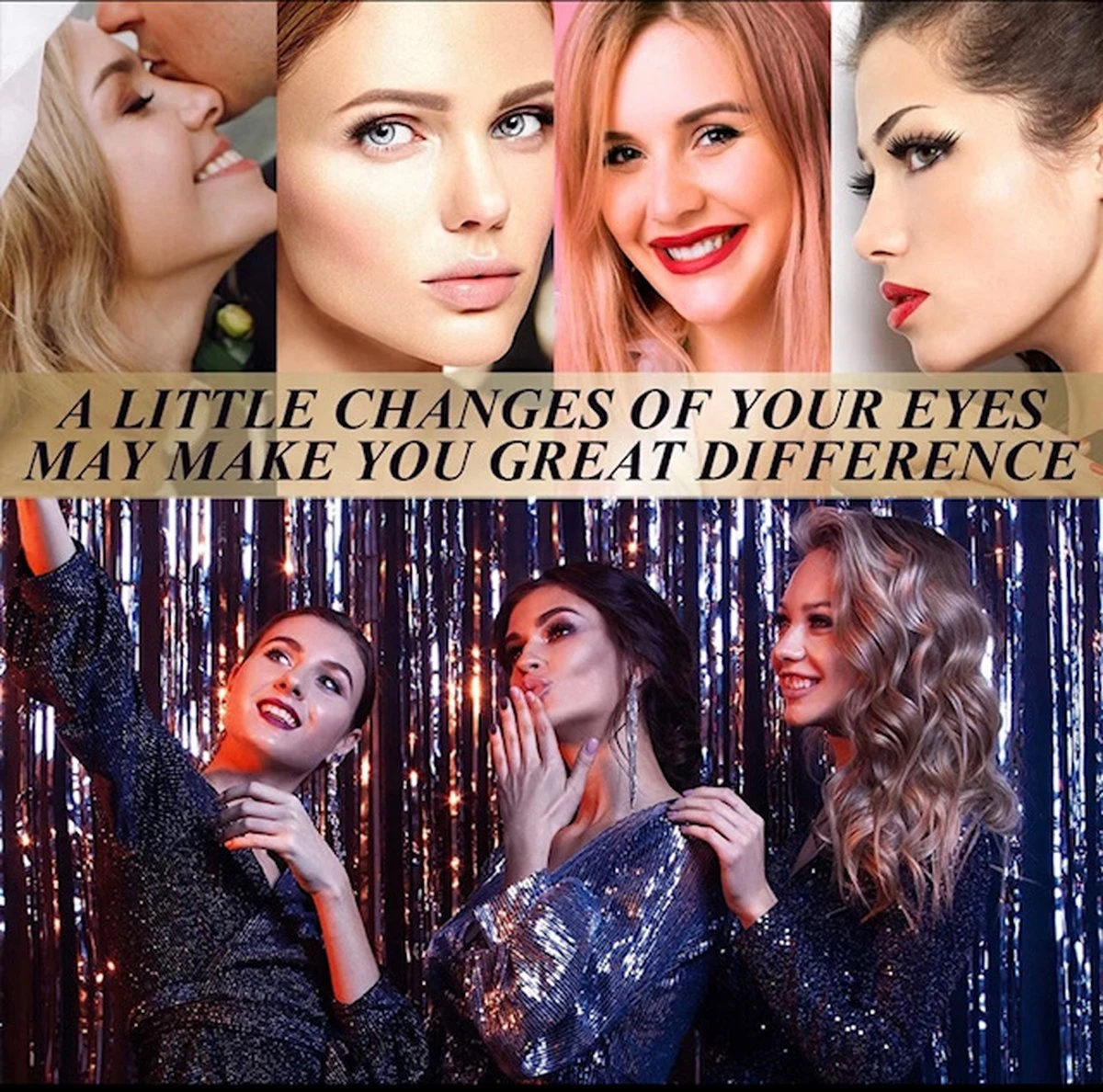 Nepwimpers - Nep Wimpers - Valse Wimpers - Lashes - False Lashes - Magnetische Wimpers - Magnetische Eyeliner - Miami 14 Nepwimpers - Nep Wimpers - Valse Wimpers - Lashes - False Lashes - Magnetische Wimpers - Magnetische Eyeliner - Miami - Afbeelding 12