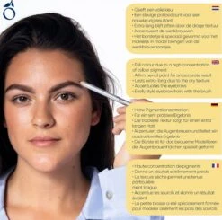 Herome Eye Care Wenkbrauwpotlood Bruin - Brow Pencil - Met Borsteltje, Stevige Potloodpunt En Puntenslijper 13 Herome Eye Care Wenkbrauwpotlood Bruin - Brow Pencil - Met Borsteltje, Stevige Potloodpunt En Puntenslijper -Cosmetica Winkel 1200x1188 6