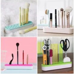 Make Up Organizer - Roze - Make Up Holder - Kwasten Organizer - Make Up Houder - Nagellak/Lipstick Organizer - Lippenstift Houder - Siliconen -Cosmetica Winkel 1200x1191 14