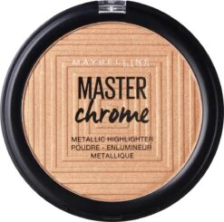Maybelline Master Chrome Highlighter - 100 Molten Gold 24 Maybelline Master Chrome Highlighter - 100 Molten Gold -Cosmetica Winkel 1200x1191 9