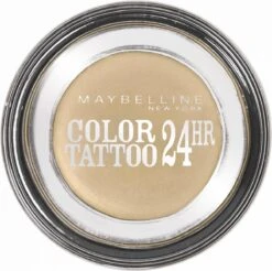 Maybelline Color Tattoo 24H - 5 Eternal Gold - Goud - Oogschaduw 20 Maybelline Color Tattoo 24H - 5 Eternal Gold - Goud - Oogschaduw -Cosmetica Winkel 1200x1193 1