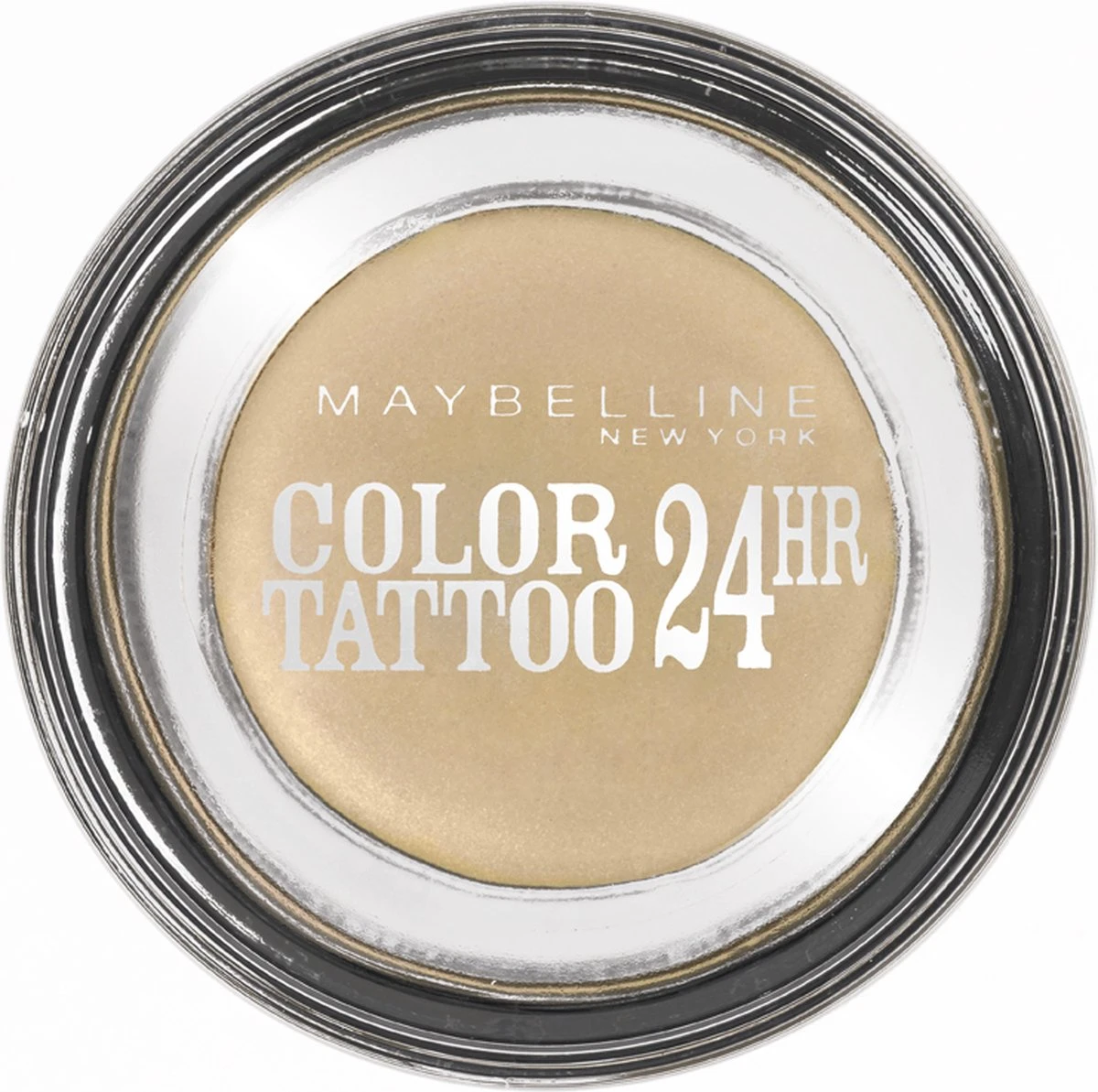 Maybelline Color Tattoo 24H - 5 Eternal Gold - Goud - Oogschaduw 10 Maybelline Color Tattoo 24H - 5 Eternal Gold - Goud - Oogschaduw - Afbeelding 8