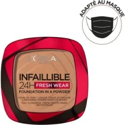 L’Oréal Paris Infaillible 24h Fresh Wear Powder Foundation - 220 Sand 30 L’Oréal Paris Infaillible 24h Fresh Wear Powder Foundation - 220 Sand -Cosmetica Winkel 1200x1193 6