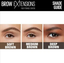 Maybelline Brow Extensions - 02 Soft Brown - Bruin Wenkbrauwpotlood - 10,5 Gr. 17 Maybelline Brow Extensions - 02 Soft Brown - Bruin Wenkbrauwpotlood - 10,5 Gr. -Cosmetica Winkel 1200x1195 4