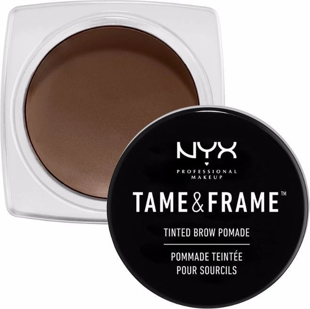 NYX Professional Makeup Tame & Frame Brow Pomade - Brunette TFBP03 - Wenkbrauwgel - 5 Gr 3 NYX Professional Makeup Tame & Frame Brow Pomade - Brunette TFBP03 - Wenkbrauwgel - 5 Gr