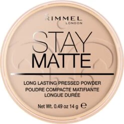 Rimmel London Stay Matte Pressed Powder - 005 Silky Beige 23 Rimmel London Stay Matte Pressed Powder - 005 Silky Beige -Cosmetica Winkel 1200x1197 14