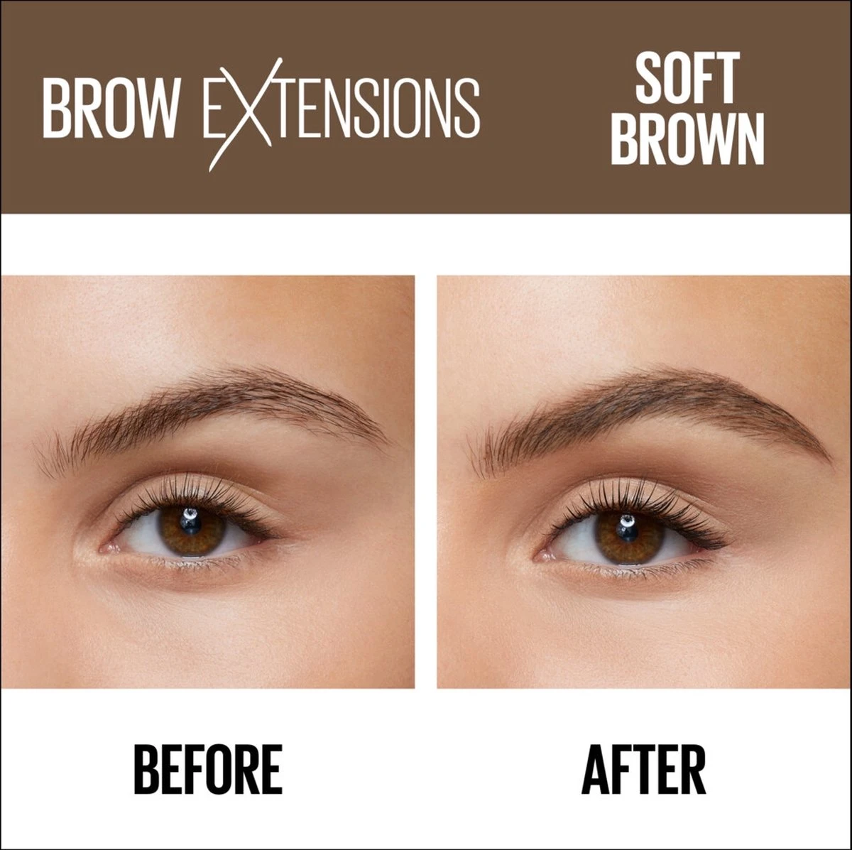 Maybelline Brow Extensions - 02 Soft Brown - Bruin Wenkbrauwpotlood - 10,5 Gr. 5 Maybelline Brow Extensions - 02 Soft Brown - Bruin Wenkbrauwpotlood - 10,5 Gr. - Afbeelding 3