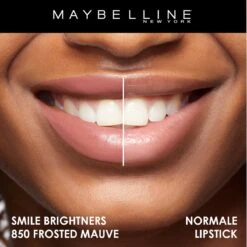 Maybelline SuperStay 24H Smile Brighters Lippenstift - 850 Frosted Mauve - Roze - Langhoudend 22 Maybelline SuperStay 24H Smile Brighters Lippenstift - 850 Frosted Mauve - Roze - Langhoudend -Cosmetica Winkel 1200x1198 6
