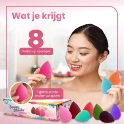 Beauty Blender - Make-up Sponsjes - Spons - 8 Stuks - Zacht & Perfecte Vorm! 14 Beauty Blender - Make-up Sponsjes - Spons - 8 Stuks - Zacht & Perfecte Vorm! -Cosmetica Winkel 1200x1199 10