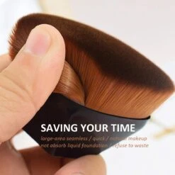 Garpex® Blush Foundation Brush - Make Up Borstel - Powder Brush - Make-up Kwast - Magic Face Brush - Concealer -Cosmetica Winkel 1200x1200 1012