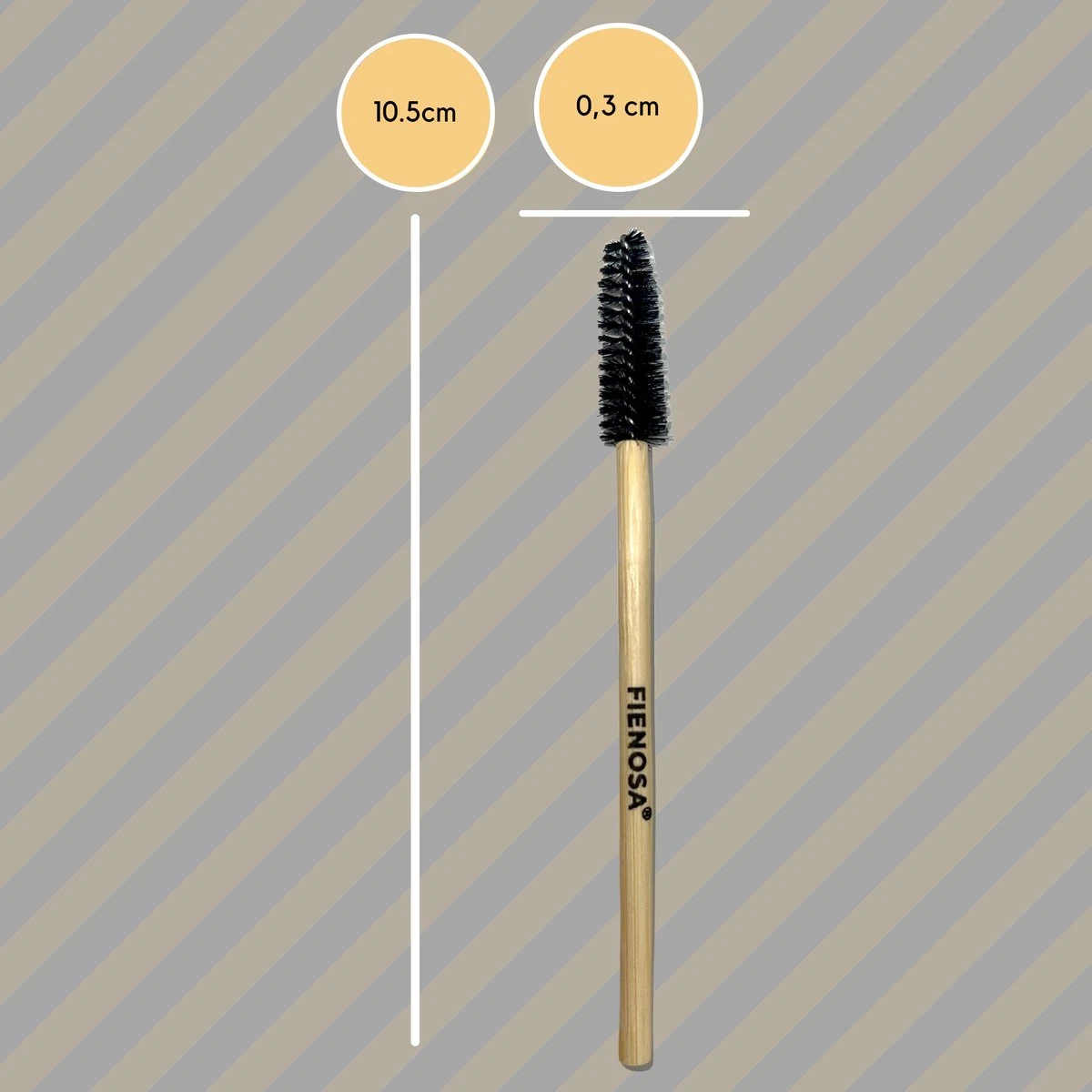 Bamboe Wimper Borsteltjes - Wenkbrauw Borstel - 20 Stuks - Wimper Extensions - Bamboe Handvat - Ideaal In Gebruik - Fienosa 4 Bamboe Wimper Borsteltjes - Wenkbrauw Borstel - 20 Stuks - Wimper Extensions - Bamboe Handvat - Ideaal In Gebruik - Fienosa - Afbeelding 2