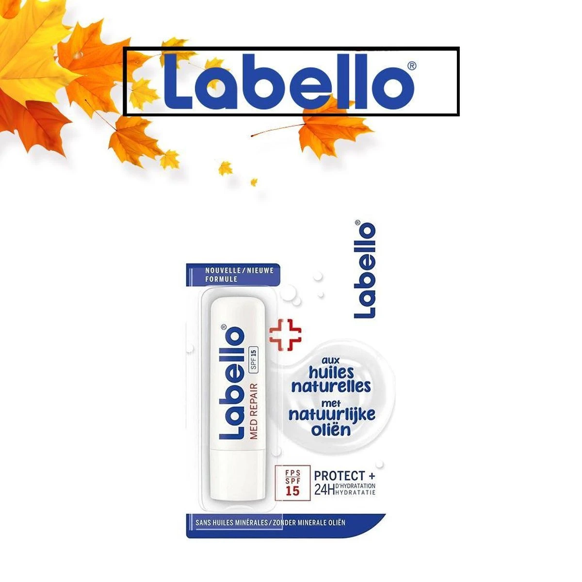 Labello Med Protection SPF15 Lippenbalsem - 4.8gr 3 Labello Med Protection SPF15 Lippenbalsem - 4.8gr