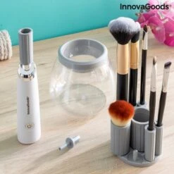 Innovagoods Luxe Make-up Kwastenreiniger - Elektrisch - Reinigen én Drogen - Draadloos - Make-up Borstels Schoonmaken 27 Innovagoods Luxe Make-up Kwastenreiniger - Elektrisch - Reinigen én Drogen - Draadloos - Make-up Borstels Schoonmaken -Cosmetica Winkel 1200x1200 1089