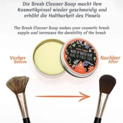 Professionele Vegan Kwastenreiniger Zeep, Cosmetica Kwast En Make-up Kwast, Zeep Van Tritart 100 G + Hart Reiniger -Cosmetica Winkel 1200x1200 1103